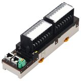 EtherCAT digital I/O unit, 8 x inputs + 8 x outputs, NPN, 3-wire GX  5022G