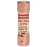 Fuse OT - Class K5 - Fast-Acting 250VAC 250VDC 8A Ferrule