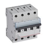 MCB TX³ 6000 - 4P - 400 V~ - 6 A - C curve - prong-type supply busbars