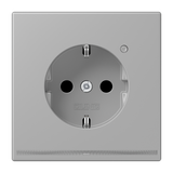SCHUKO socket with LED pilot light LC320 LC1520-OLNW204