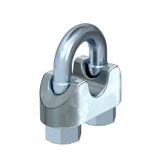 947 5 G  Cable clamp, 5mm, Steel, St, galvanized, DIN EN 12329