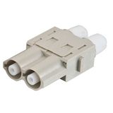 Han HV single module, 16A 2500V female