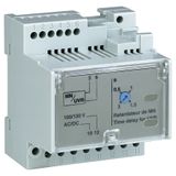 adjustable time delay relay - for MN under voltage release - 380/480 V AC - sp