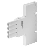 Module insert for industrial connector, Series: ModuPlug, PUSH IN with