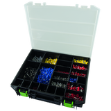 Assortment of DIN ferrules in PVC case