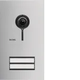 Door station video 2/1 2-wire matt stainless steel ONE for video intercom systems