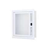 Flushmount Combiframe for Homecabinet 3, RAL9003