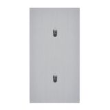 Art d'Arnould Epure universe two two-way switch or switch - brushed steel