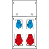 DIN RAIL 24 MODULES FOR DOMINO