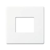 6476-84 CoverPlates (partly incl. Insert) Safety technology Studio white