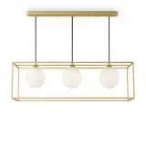 Modern Trinity Pendant lamp Gold