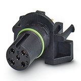 Flush-type connector