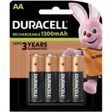 DURACELL Accu HR6 AA 1300mAh BL4