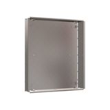 Wall box 2-12 flat, 3-part system 100mm deep, 84MW