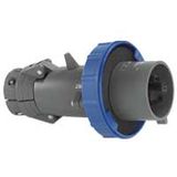 Straight plug Hypra - IP 66/67-55 - 200/250 V~ - 16 A - 2P+E - plastic