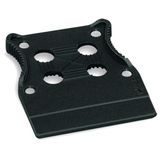 Strain relief plate black