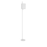 White Fabric Shade & White Aluminium Switch On/Off LED E27 1x12 Watt 230 Volt IP20 Bulb Excluded Cable Length: 192 cm D: 20 H1: 22 H2: 176 cm