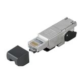 RJ45 connector, IP20, Connection 1: RJ45, Connection 2: PiercingEIA/TI