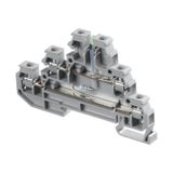 TERMINAL BLOCK, 3 DECK LD6MM D2.5/6DAL2 RD 24