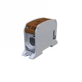 STB 95 Rail-mounted terminal block Al/Cu 87510 SIMBLOCK brown