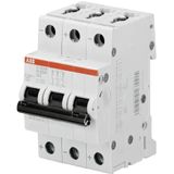 S203M-K2UC Miniature Circuit Breaker - 3P - K - 2 A