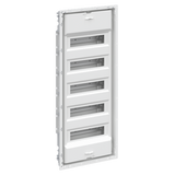 UK660EB Consumer unit , 847 mm x 362 mm x 97 mm, Flush mounting, 60 SU, IP30, Without Door