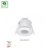 PIR SENSOR 360DEG 1,2KW 6M RECESSED IP20 230V WI-FI/BT SPECTRUM SMART