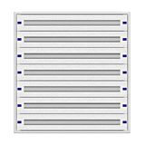 Modular chassis 4-21K, 7-rows, complete