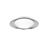 SIDE LED WHITE/NICKEL CEILING LAMP 15W