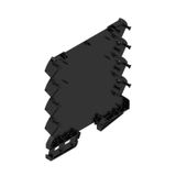 Basic element, IP20 in installed state, Plastic, black, Width: 6.1 mm