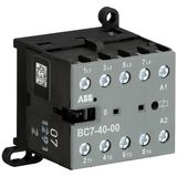 BC7-40-00-01 Mini Contactor 24 V DC - 4 NO - 0 NC - Screw Terminals