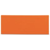 Separator plate 2 mm thick oversized orange