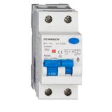 Combined MCB/RCD (RCBO) 1+N, AMPARO 6kA, B 6A, 30mA, Typ A