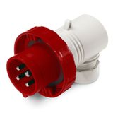 PLUG 2P IP44 16A 12h 40-50V AC 50Hz 60Hz