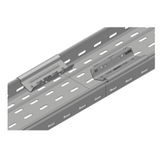 CABLE TRAY WITH TRANSVERSE RIBBING IN GALVANISED STEEL - BRN50 - PREASSEMBLED - WIDTH 215MM - FINISHING Z275
