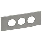 Arteor Surround Plate 6 Module Round Magnesium