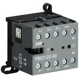 VBC7-30-01-01 Mini Reversing Contactor 24 V DC - 3 NO - 0 NC - Screw Terminals