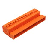 1-conductor male connector CAGE CLAMP® 2.5 mm² orange