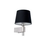 ROOM BLACK WALL LAMP E27 60W