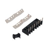 Kit for assembling 4P changeover contactors, LC1DT20-DT40 with screw clamp terminals, with electrical interlock