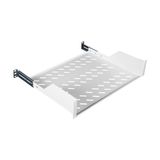 19" Shelf Fix, 2U, up to 50kg Load, D=350mm, Low Profile