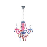 Luster chandelier 3-pc E14 multicolor