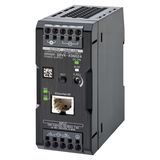 Book type power supply, 60 W, 24 VDC, 2.5 A, DIN rail mounting, Push-i