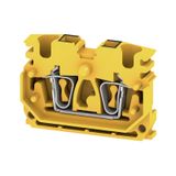 Feed-through terminal block, Tension-clamp connection, 2.5 mm², 800 V,