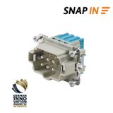 Contact insert (industry plug-in connectors), Male, 500 V, 24 A, Numbe