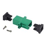 Mono 9/125 SC optic fibre adapter