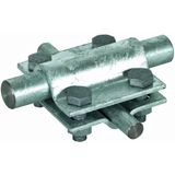 Cross unit St/tZn f. Rd 8-10/16mm - Rd 16/Fl 30mm without intermediate