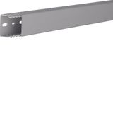 Slotted panel trunking made of PVC LKG 37x50mm stone grey