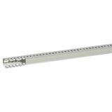 Cable ducting (base + cover) Transcab - 25x40 mm - light grey halogen free