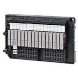 Relay terminal, PLC Output, 16 channels, NPN, Push-in terminals